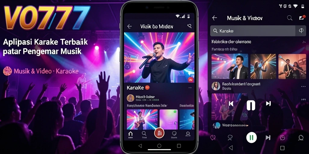 Antarmuka user-friendly VO777 untuk pengalaman karaoke yang menyenangkan.