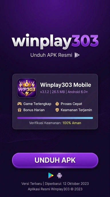 Tampilan halaman APK winplay303
