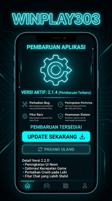 Tampilan riwayat versi winplay303